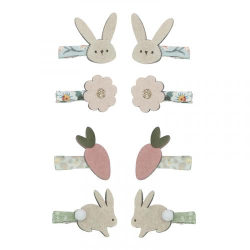 MIMI & LULA  Bunny and flower mini clips