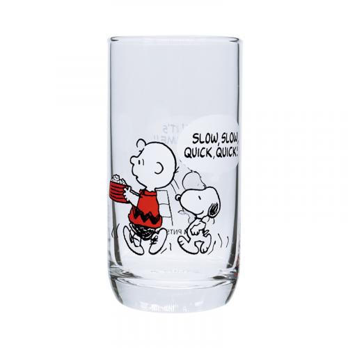 PEANUTS  GLASS    SN&CB / RD