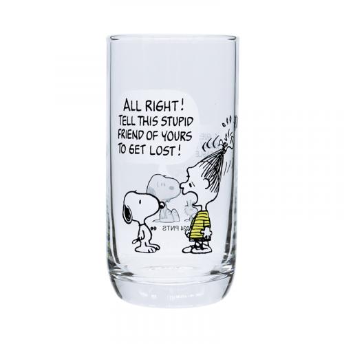 PEANUTS  GLASS    SN&LI / YE