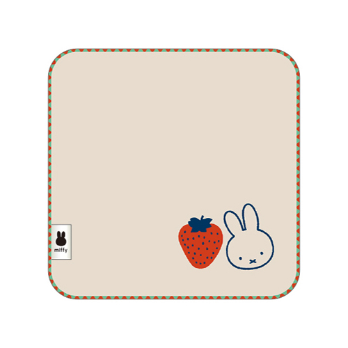 miffy  ふわふわ刺繍ハンカチーフ  BS24-24