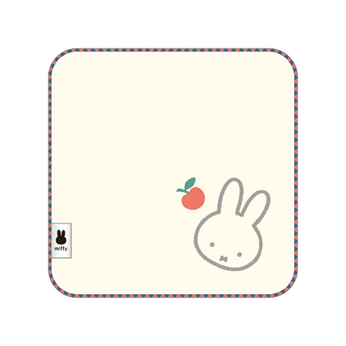 miffy  ふわふわ刺繍ハンカチーフ  BS24-26