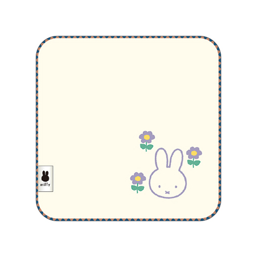 miffy  ふわふわ刺繍ハンカチーフ  BS24-30