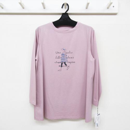 RESPIGHI / 長袖プリントTシャツ　PK