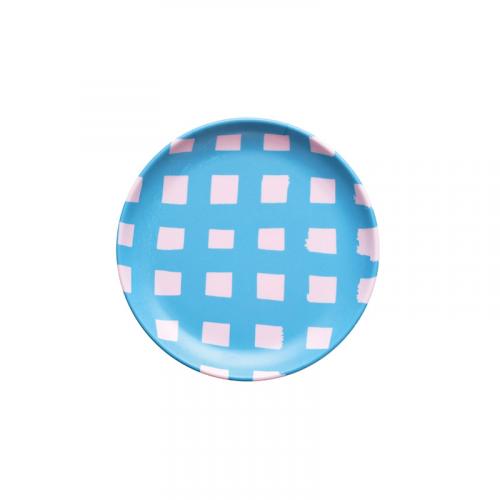 Goma Bamboo Plate S　 Bold check