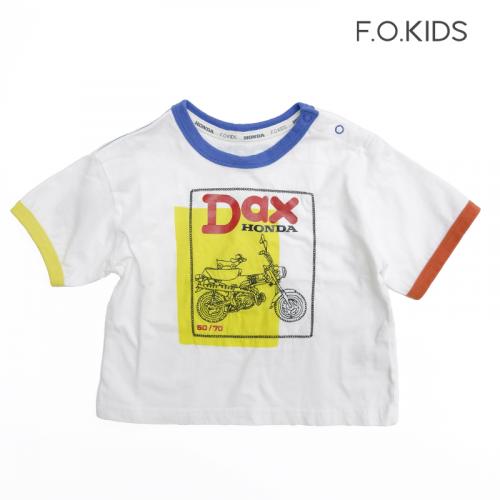 F.O.KIDS  HONDAコラボ 4色4柄Tシャツ BL  90cm