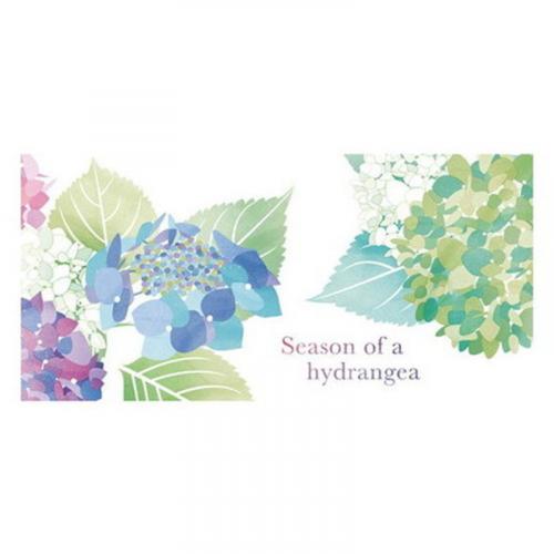 一筆箋6冊セット Season of a hydrangea