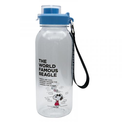 PEANUTS  DRINK BOTTLE WITH STRAP(L)  /JOE COOL /CL