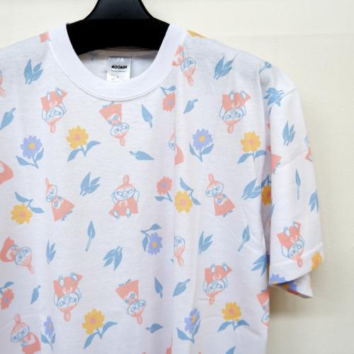 Tシャツ L  MOOMIN /リトルミイとお花