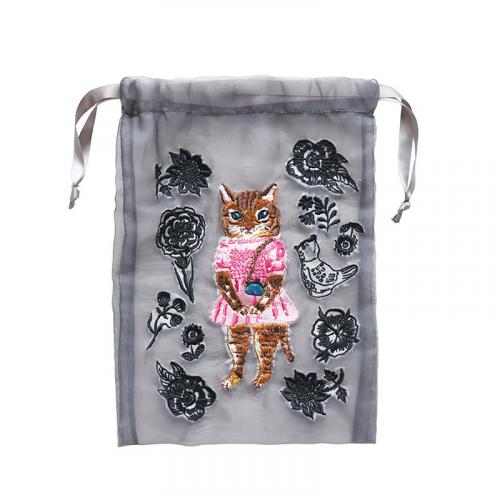 Nathalie Lete Organdy Drawstring pouch /Maya