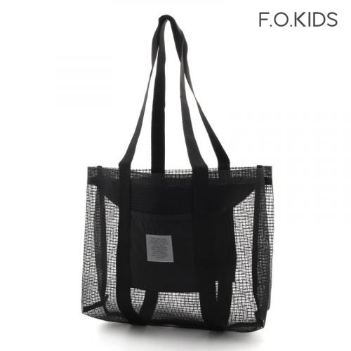 F.O.KIDS  メッシュトートバッグ BK