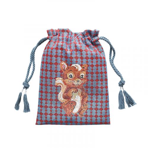 Nathalie Lete Drawstring bag  Squirrel