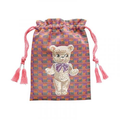 Nathalie Lete Drawstring bag  Bear