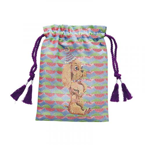 Nathalie Lete Drawstring bag  Dog