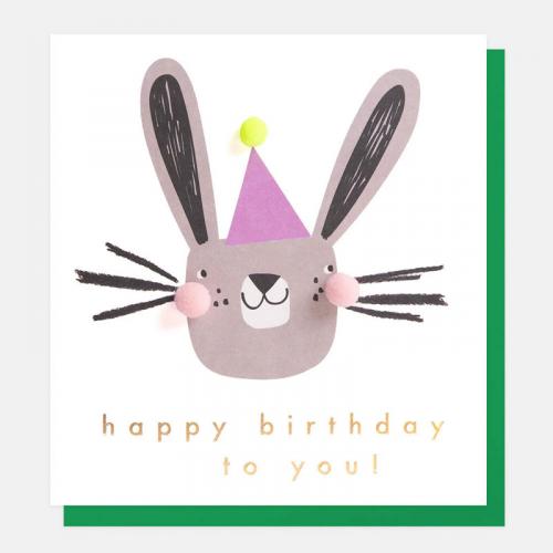 carolin gardner  Birthday Card / RABBIT