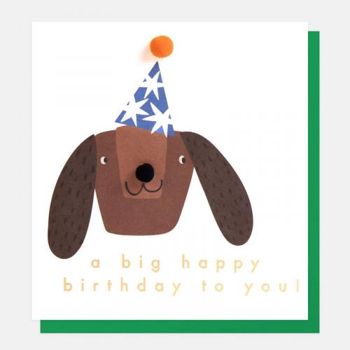 carolin gardner  Birthday Card / DOG