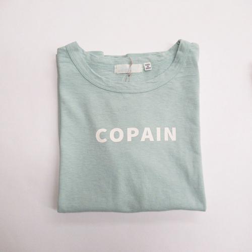 DAYS バーフィル天竺ロゴTシャツ　COPAIN / MINT824　【日本製】