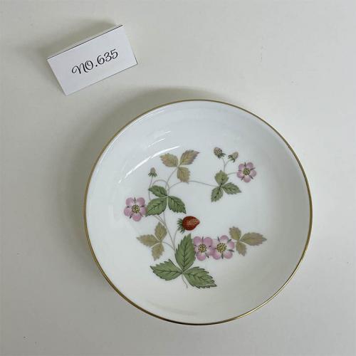 NO.635　Wedgwood WILD STRAWBERRY ミニトレイ