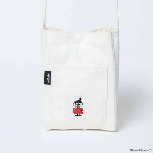 MOOMIN EMBROIDERYEMBROIDERYショルダーバッグ /ホワイト