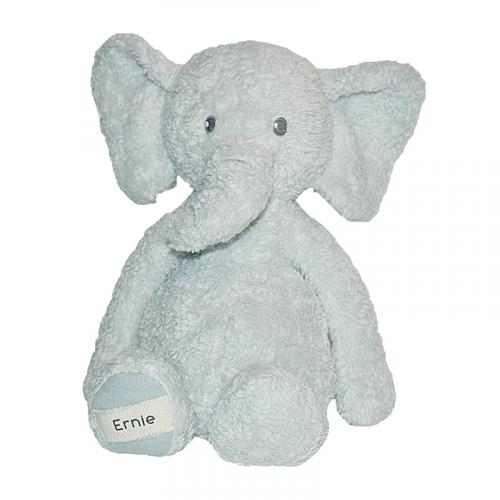 TIKIRI  Ernie the Elephant Organic Plush Toy