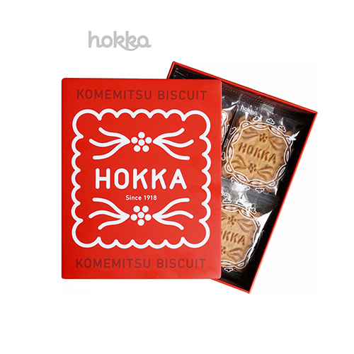 hokka / 米蜜ビスケットギフト缶 (12枚入り)