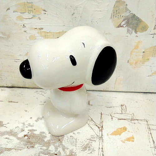 SNOOPY 立体コインバンク/スヌーピー