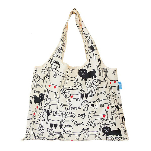 2way Shopping Bag　モノトーンドッグ