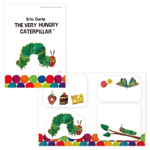 エリック・カール 付箋　THE VERY HUNGRY CATERPILLAR