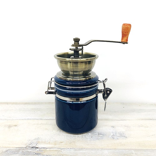 Coffee mill 'TERRA' Abyssal Blue